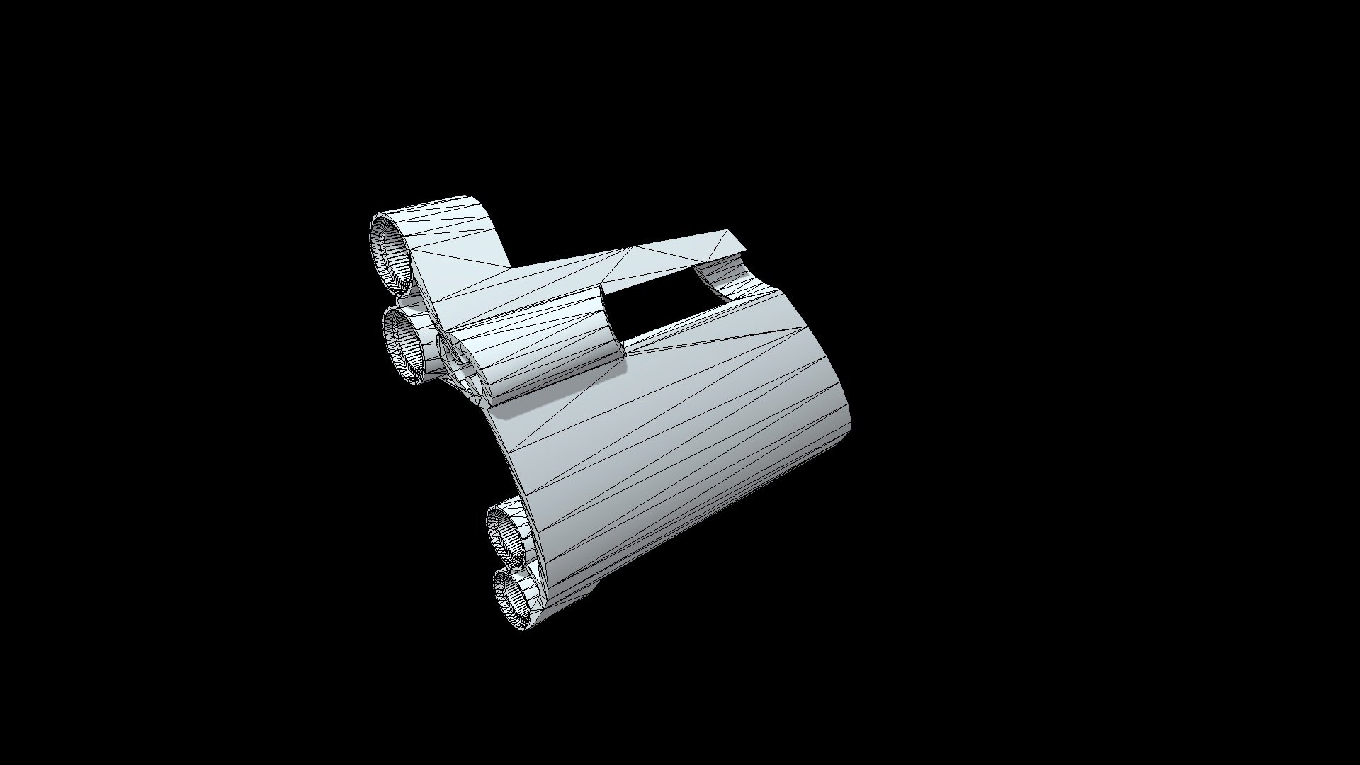 Panel Fairing #23 Large Short Small Hole Side B