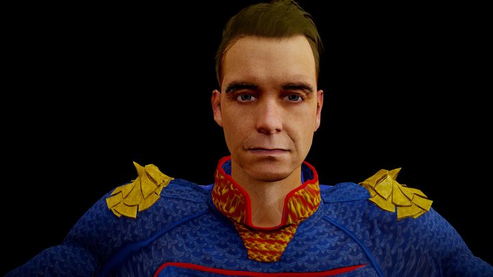 homelander 3D Model