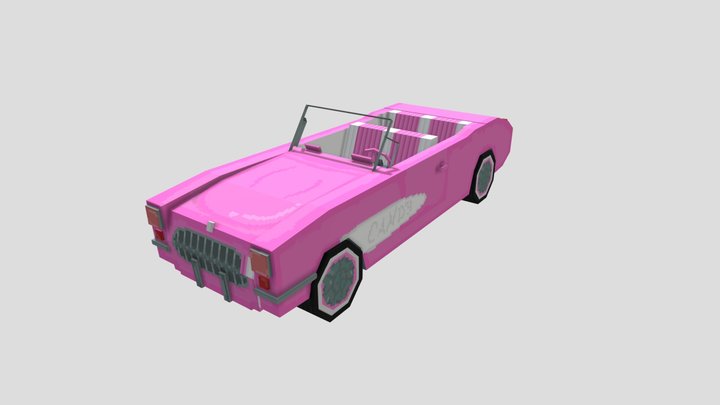 BarbieCar 3D Model