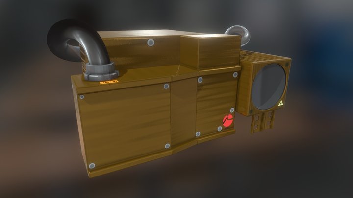 Spectrometer 3D models - Sketchfab image.