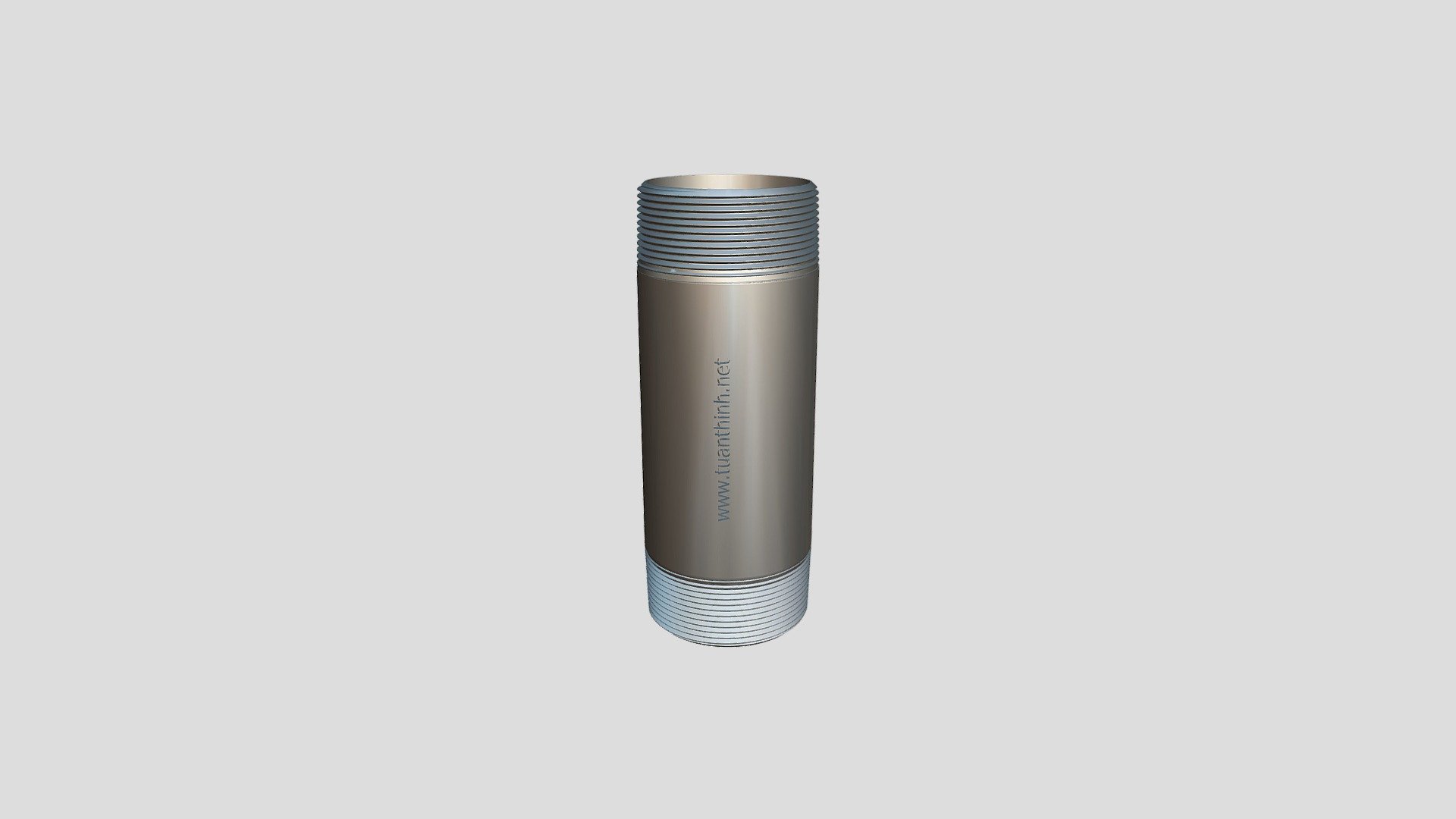 NỐI REN NGOÀI INOX (2 ĐẦU REN)