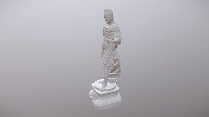 Statua di Francesco Gonzaga 3D Model
