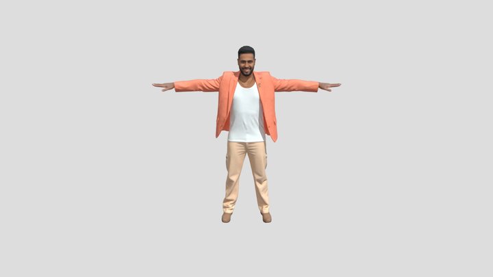 blazer man 3D Model