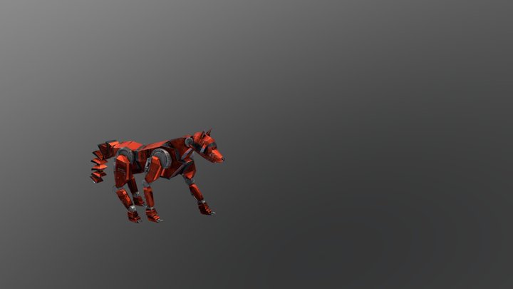 Robot Doggo 3D Model