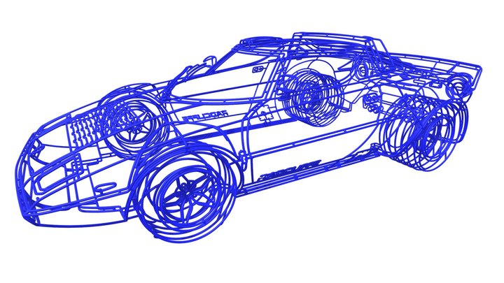 BRC001-LANCIA-STRATOS-LARGE 3D Model