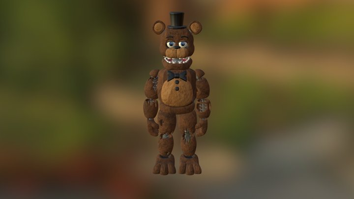 Withered-freddy-by-e A 3D Model