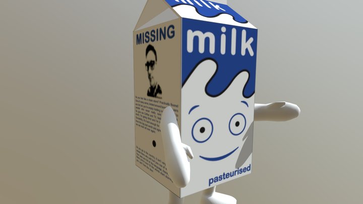 Milky (Blur) 3D Model