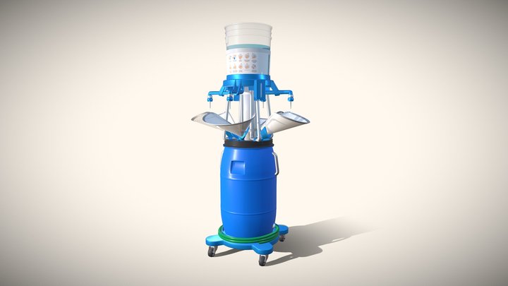 Qenqo - Social Chain 3D Model