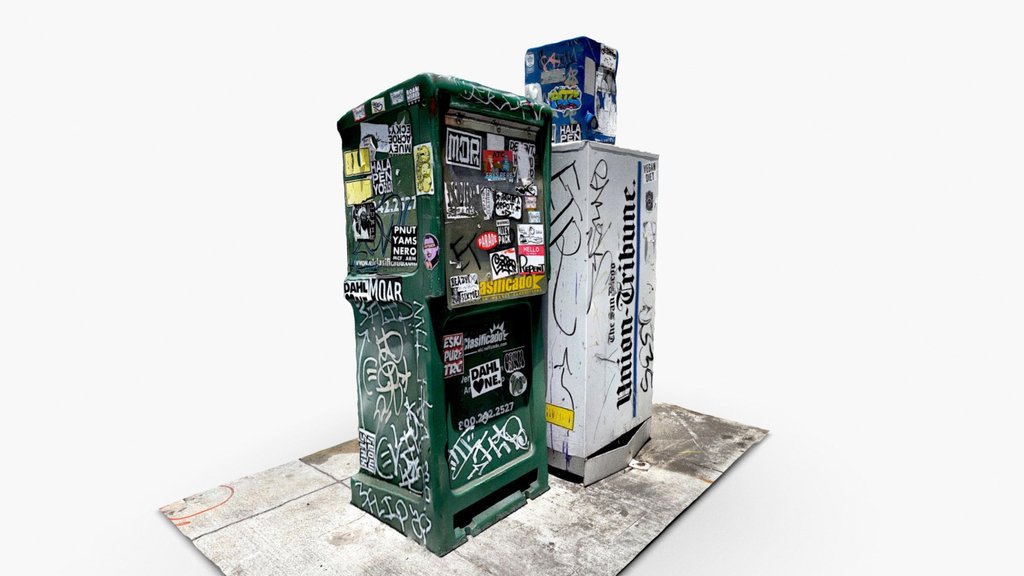 Newspaper boxes