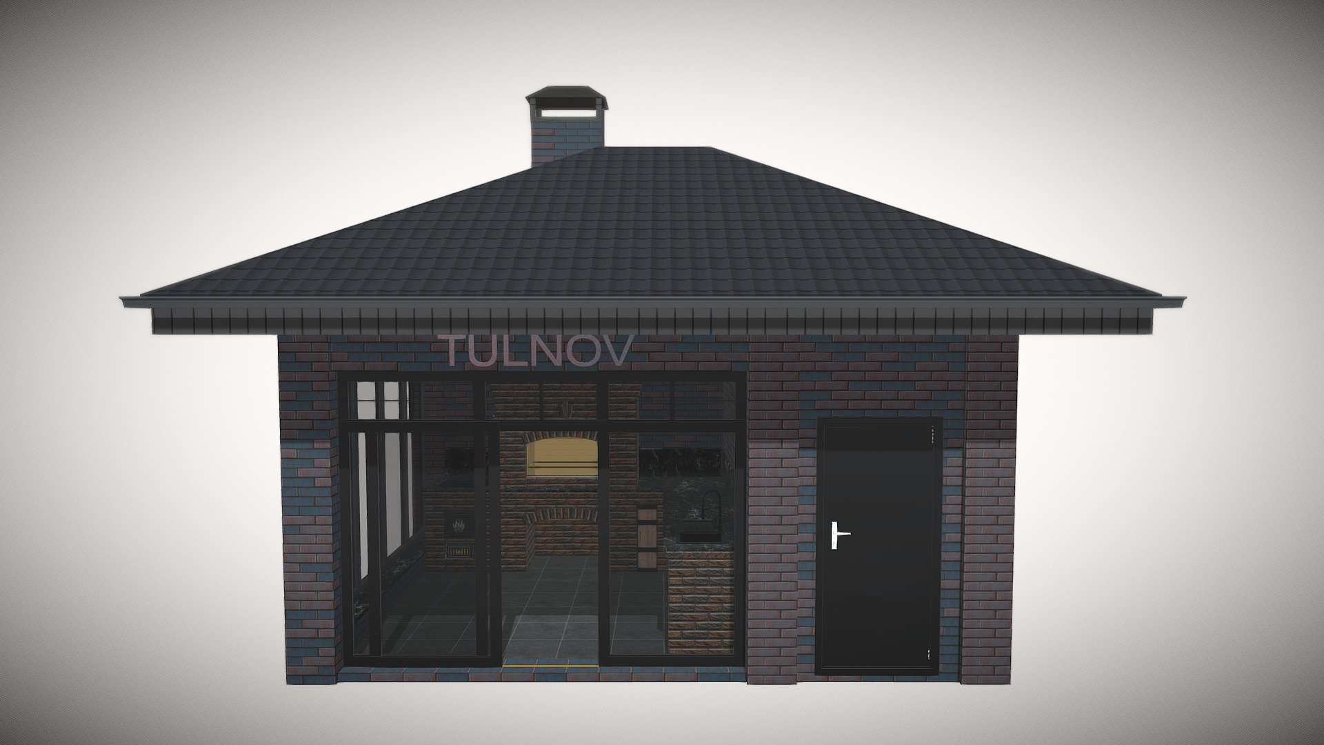 Порядовка Беседки барбекю — Sketchfab embed 3D viewer