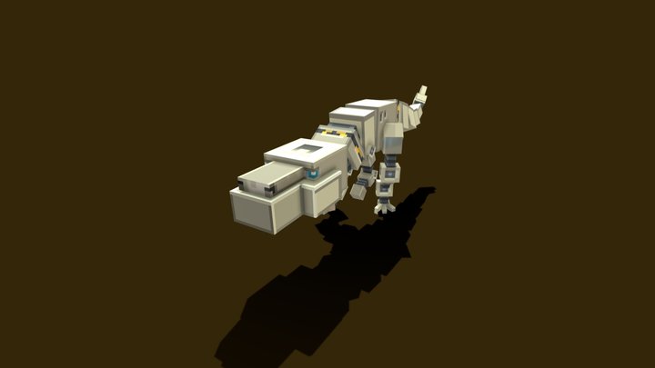 DinoBot 3D Model