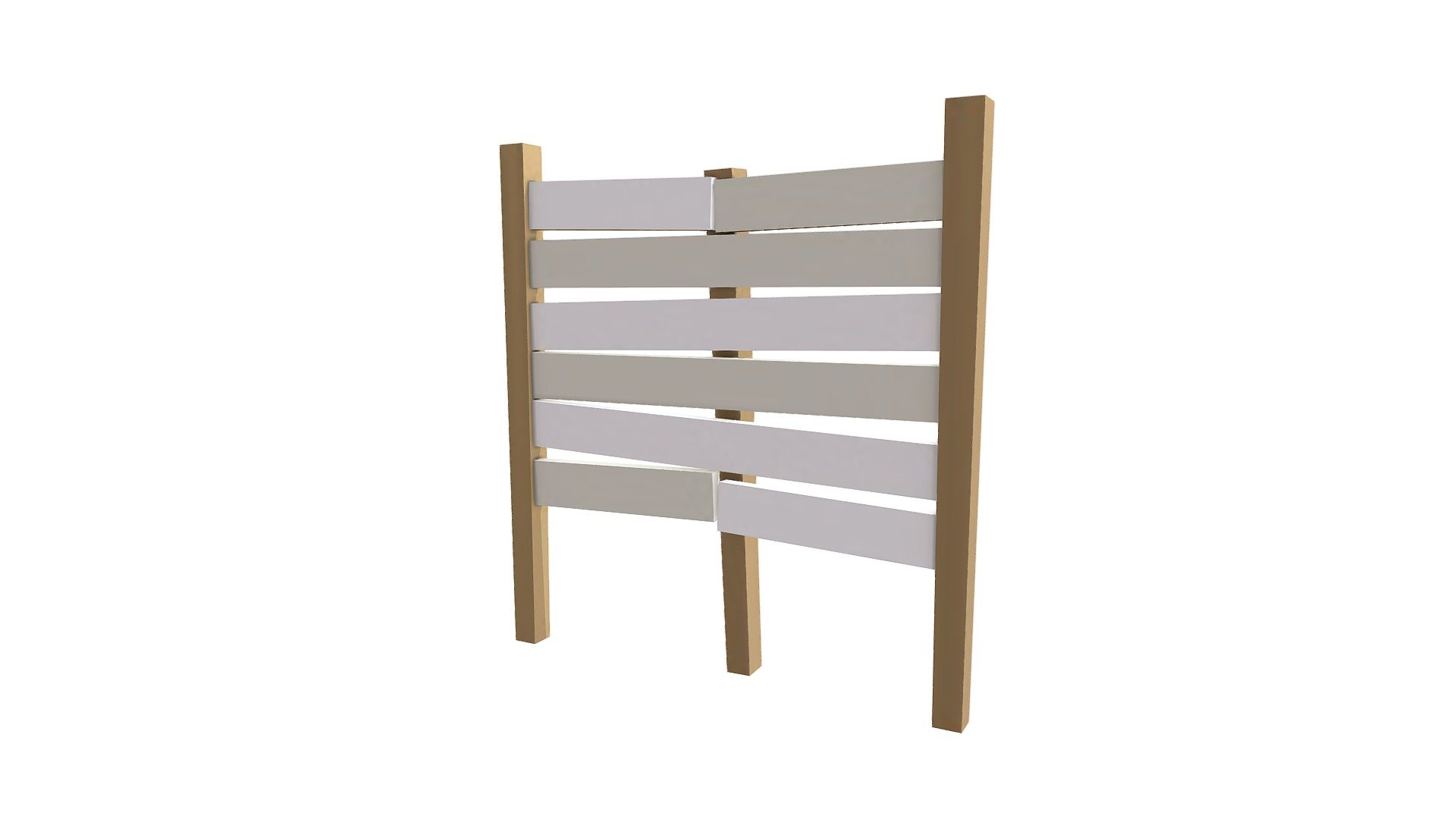 Fencing Wood White 4 AO