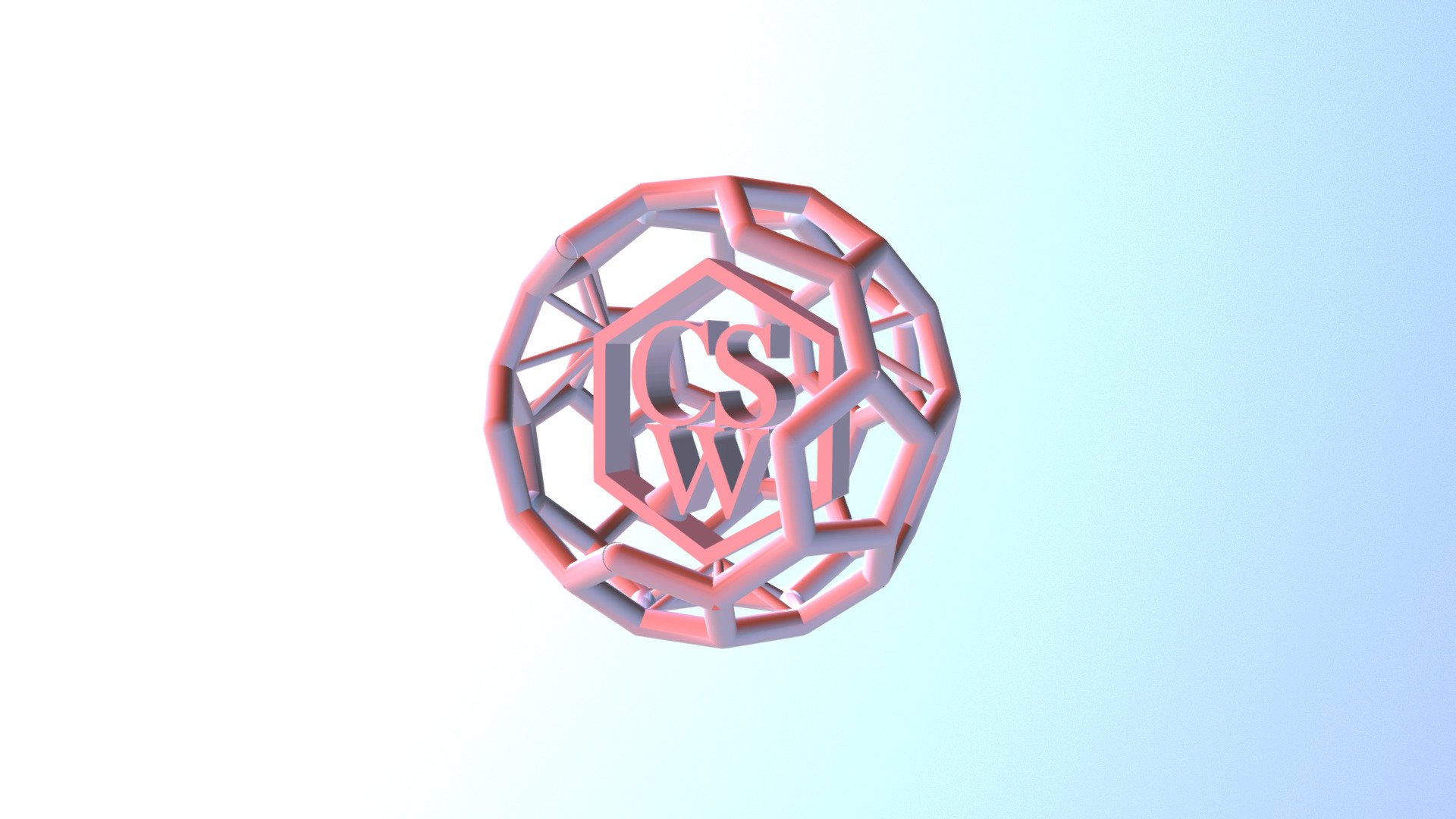 School Logo in Truncated Icosahedron