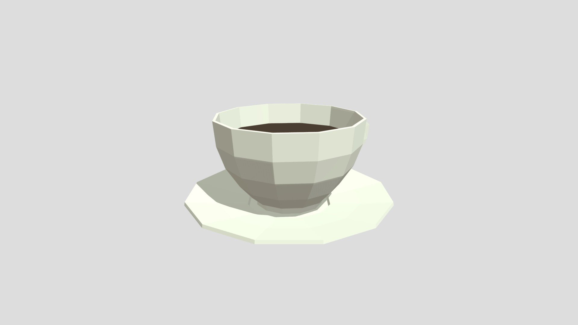 Coffee cup from Poly by Google