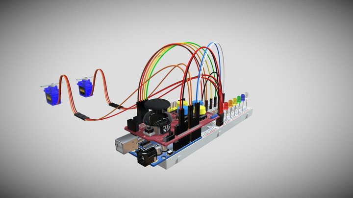 Aula 19 - Joystick Shield – Kostenloses 3D-Modell STL