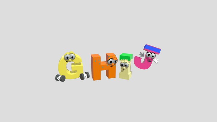Letter Factory 3 (VeggieTales) 3D Model