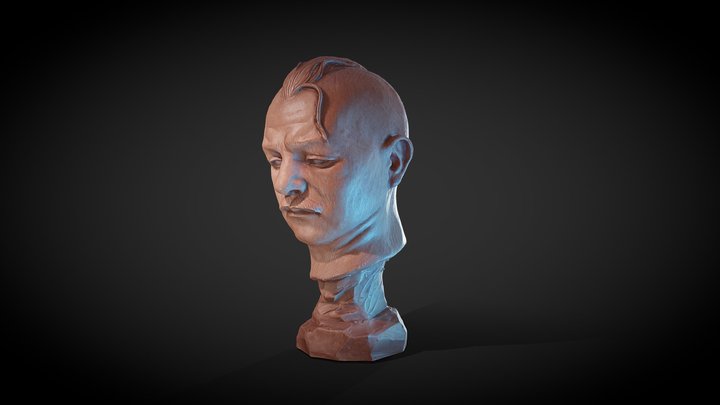 Clay_self-portrait 3D Model