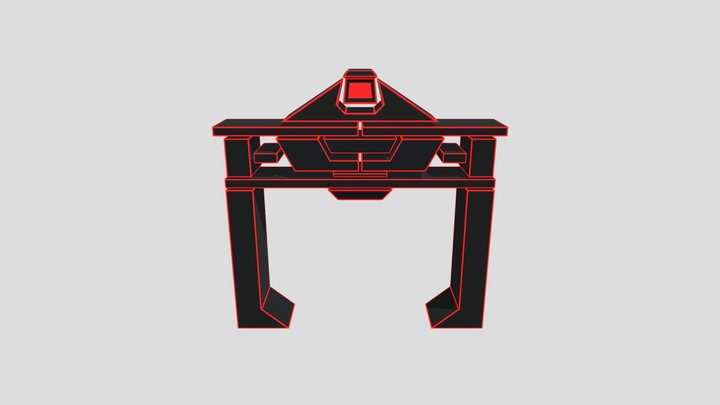 Recognizer - Tron (1982) 3D Model
