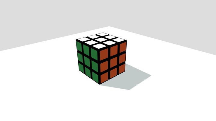 Rubik's Cube by AbdurRahman G 3D Model