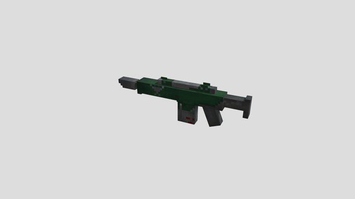 Warhammer 40000 Lasgun 3D Model
