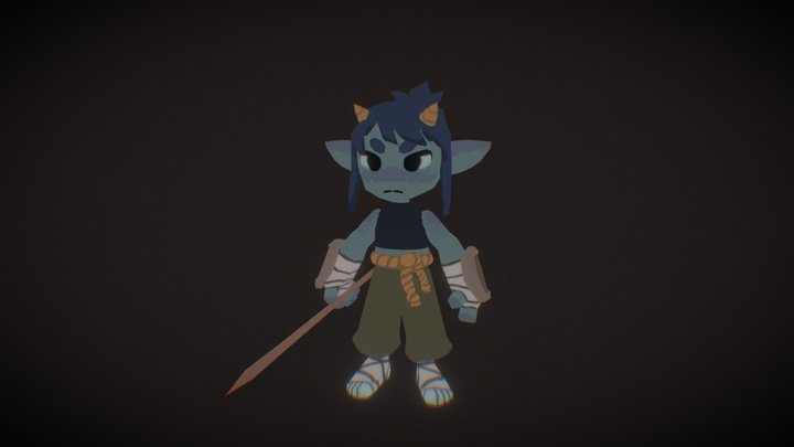 Goblin Minion 3D Model
