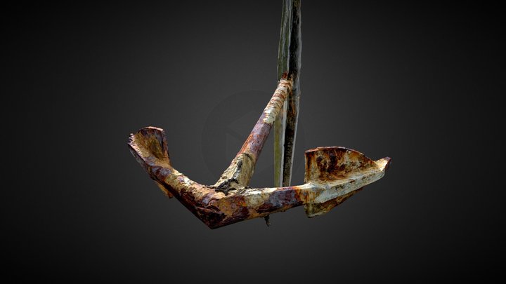 Bower of the HMS Vigo (1810)/ Buganker HMS Vigo 3D Model