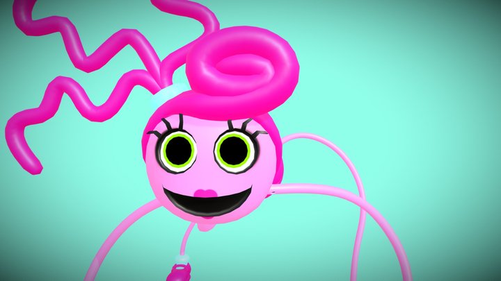 Mommy Long Legs - Poppy Playtime (Rig/Animated) 3D Model