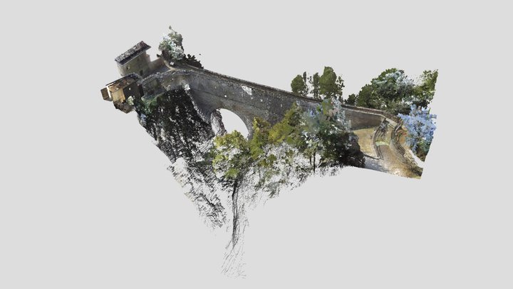 Pont Ael, Aymavilles (AO) 3D Model