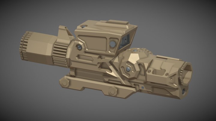 low-poly Vortex XM157
