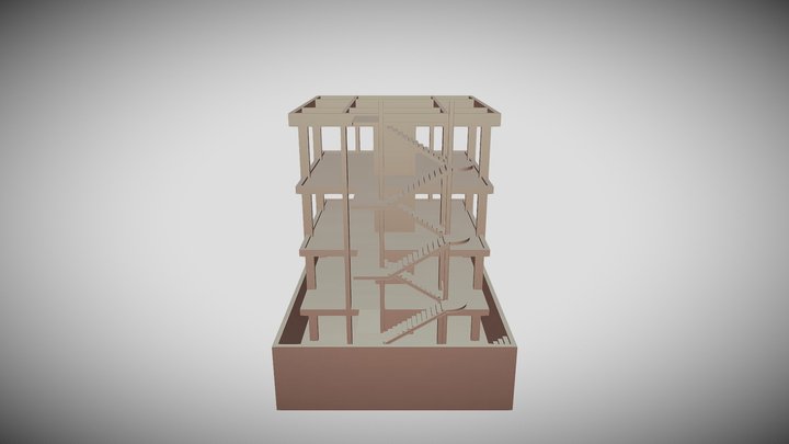 Edificio IMA - Campus San Joaquín - CIPYCS 2020 3D Model