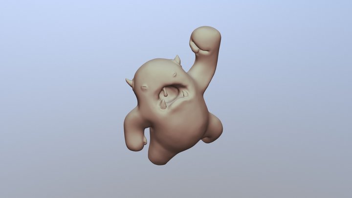Melvin Exercise CGCookie 3D Model