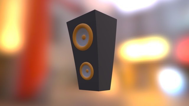 Speaker Anim 01 3D Model