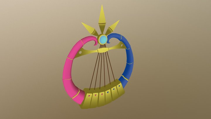 Harp Of Ages 3D Model