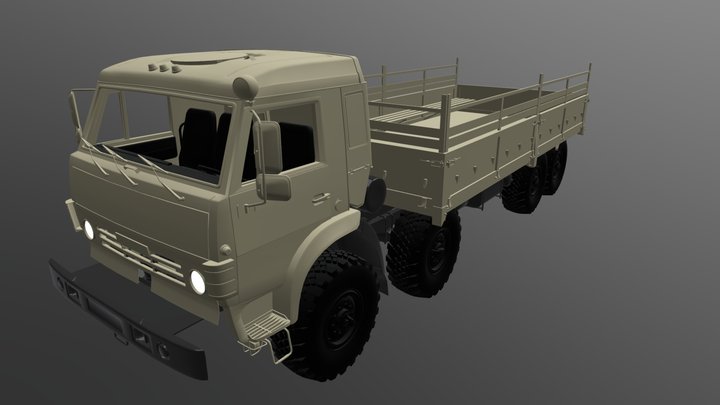 MAGROS CAR 3D Model