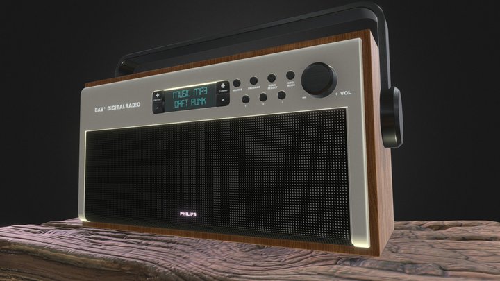 RADIO 3 3D Model