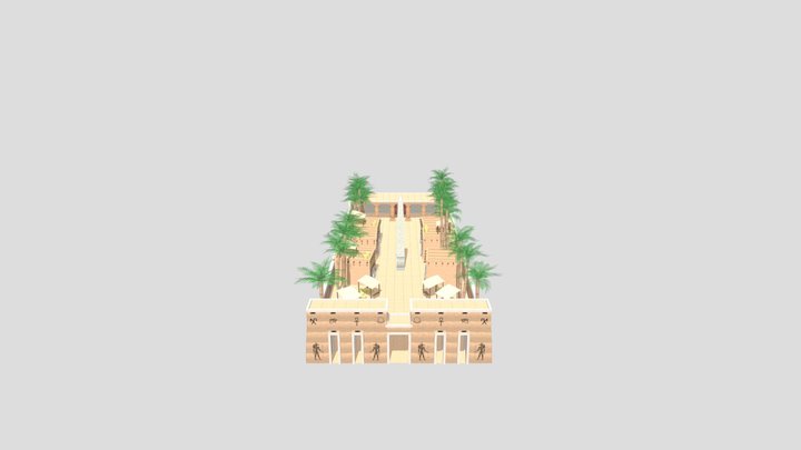 Pueblo Egipcio Vieyra Facundo 3D Model