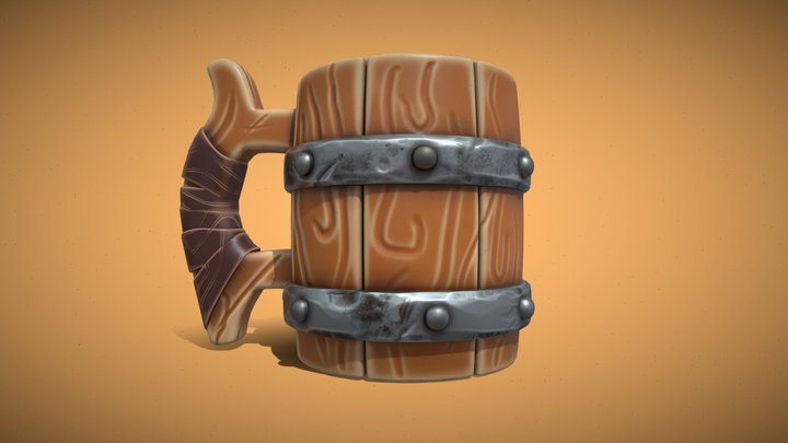 Beer mug 3D Model