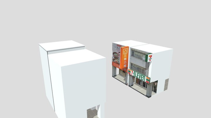 街景3B213214 3D Model