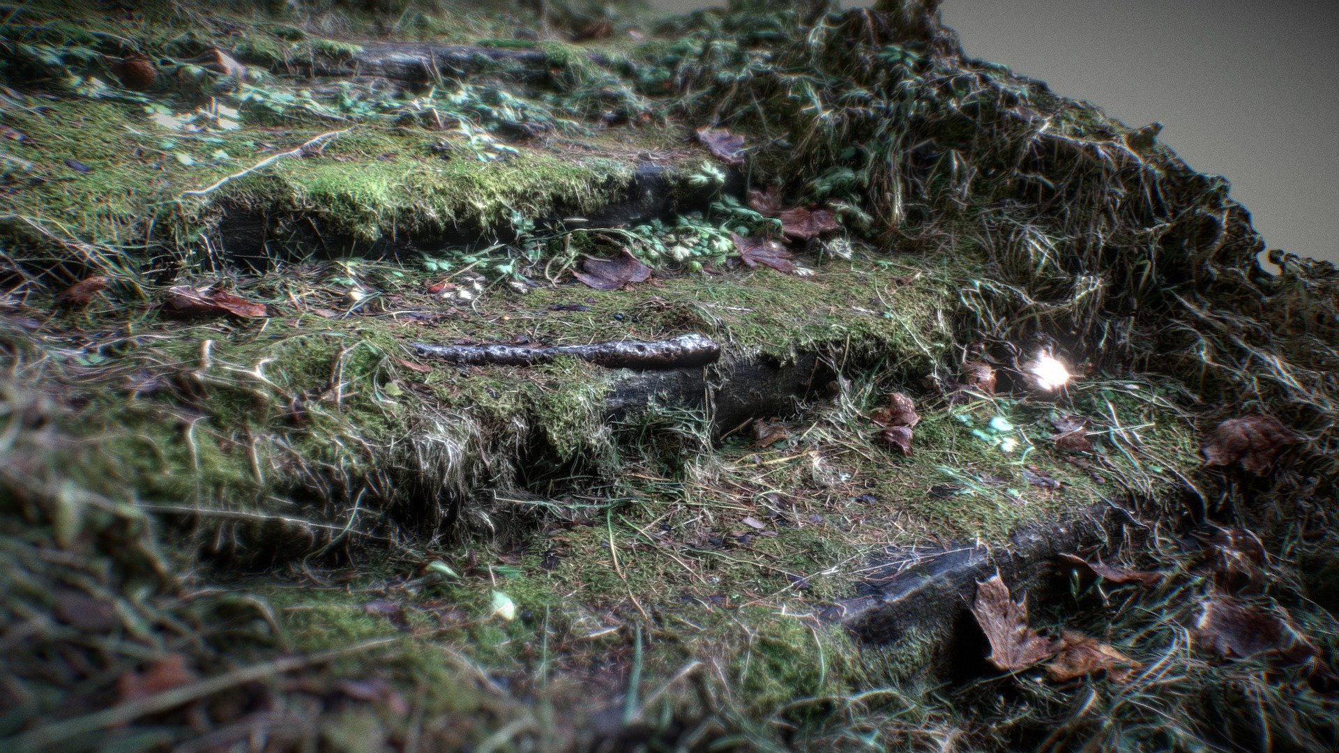 Mossy Stairs - Photogrammetry
