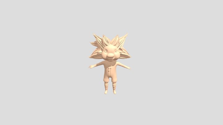 Rigged Mugburrow 3D Model