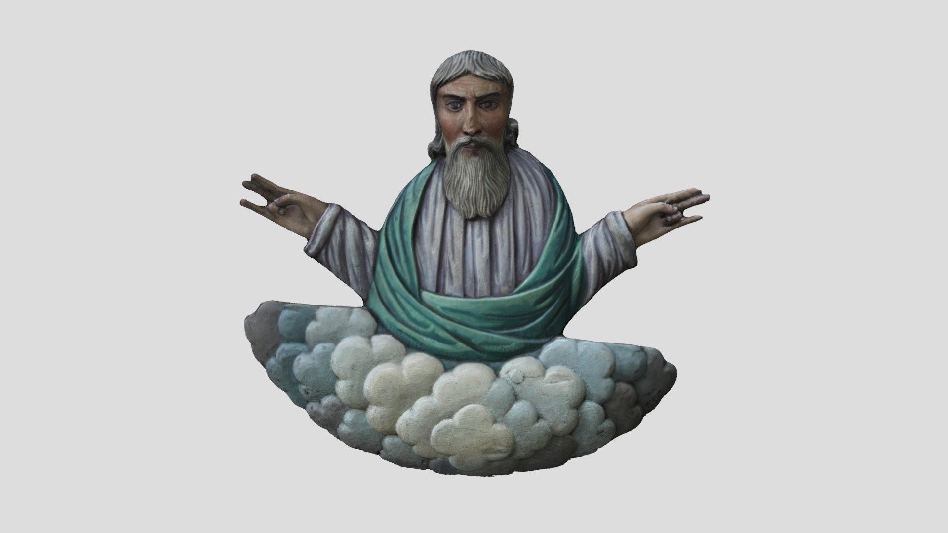Благословляющий Саваоф - 3D model by Center for Digital Humanities of ...