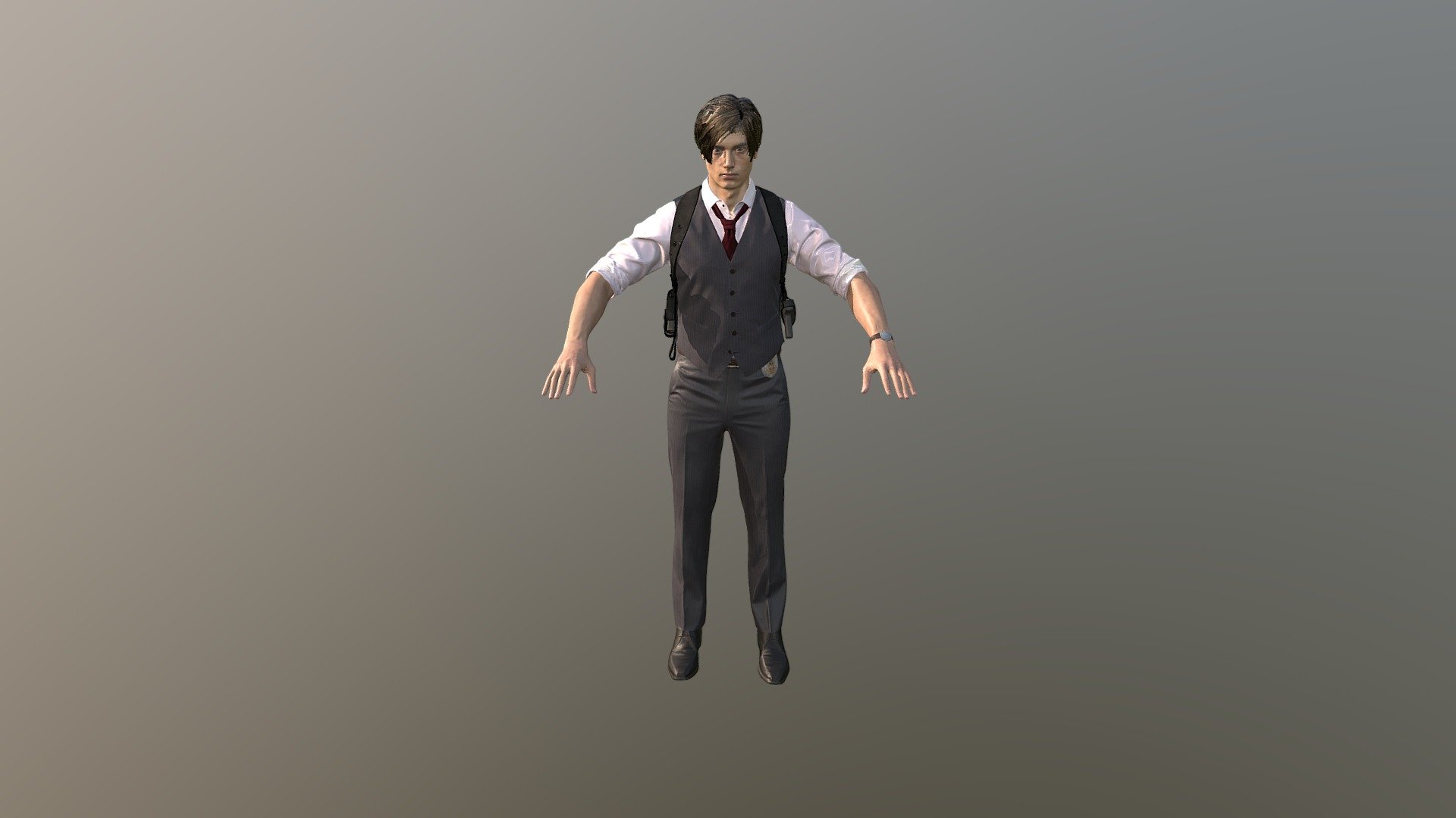 Leon Kennedy Noir - Download Free 3D model by ADGB [8983ea8] - Sketchfab
