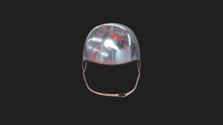 casco texturas 3D Model