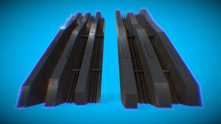 Combine Smart Barrier 3D Model