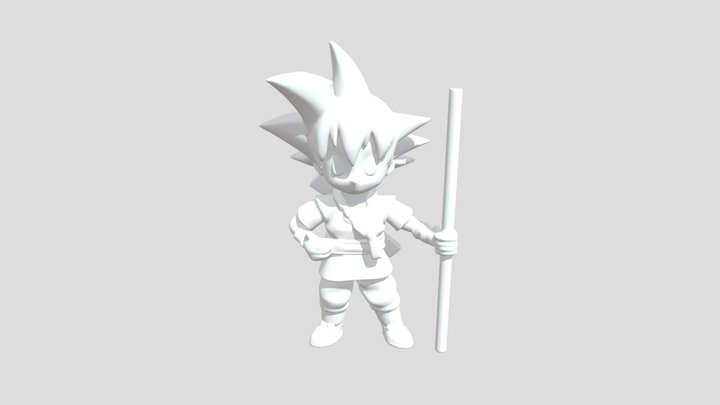 Goku 22 - Cc 3D Model