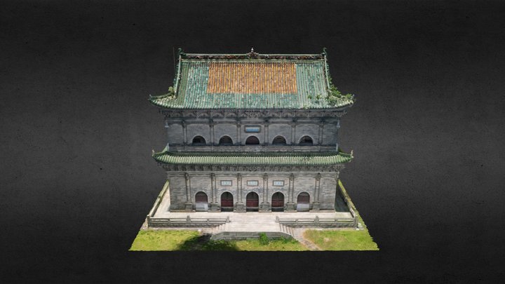 Beamless Hall of the Kaiyuan Temple (开元寺无梁殿) 3D Model