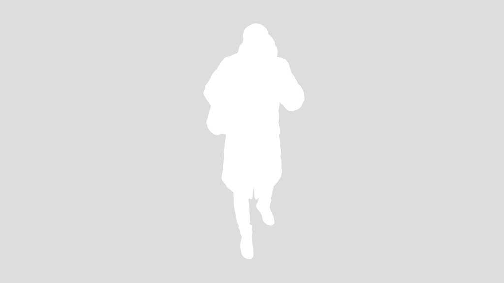 Walking Guy In Yellow Jacket