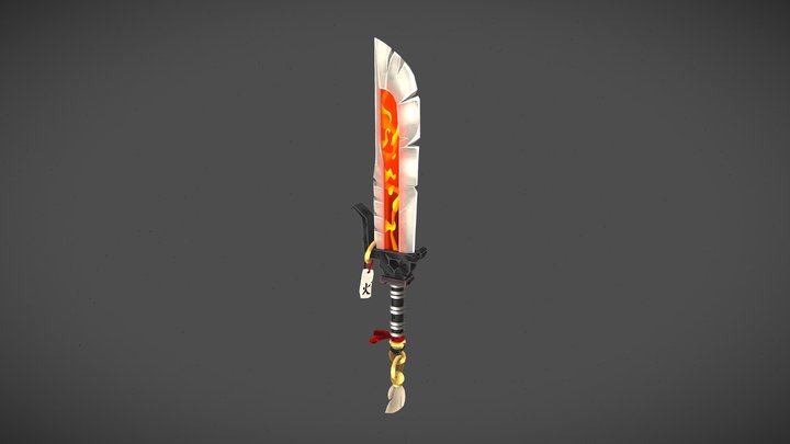[Student Work] "THE DADAO OF FIRE" 3D Model