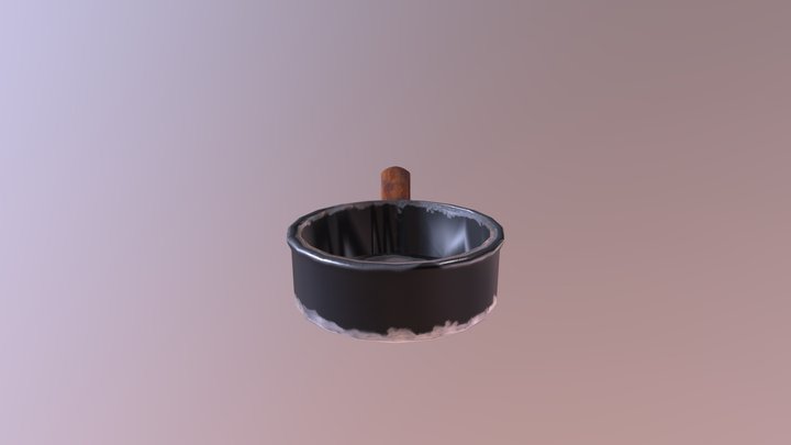 The Pan w/ Texture 3D Model