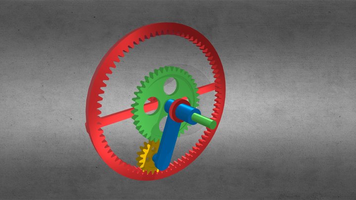 Levai's Epicyclic Planetaries "A" Type – Modello 3D gratuito STL